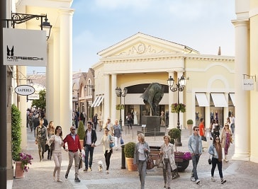 Castel Romano Designer Outlet in Castel Romano