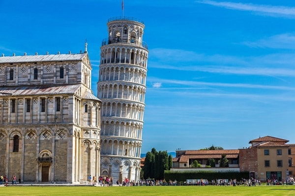 Tower of Pisa in Pisa